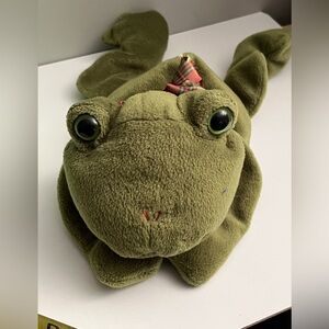 Vintage Ganz Franky the frog, no code, no tag